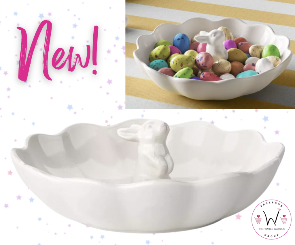 The Threshold Stoneware Peek-a-Boo Bunny Candy Bowl!
